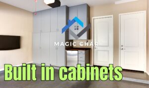 built in cabinets