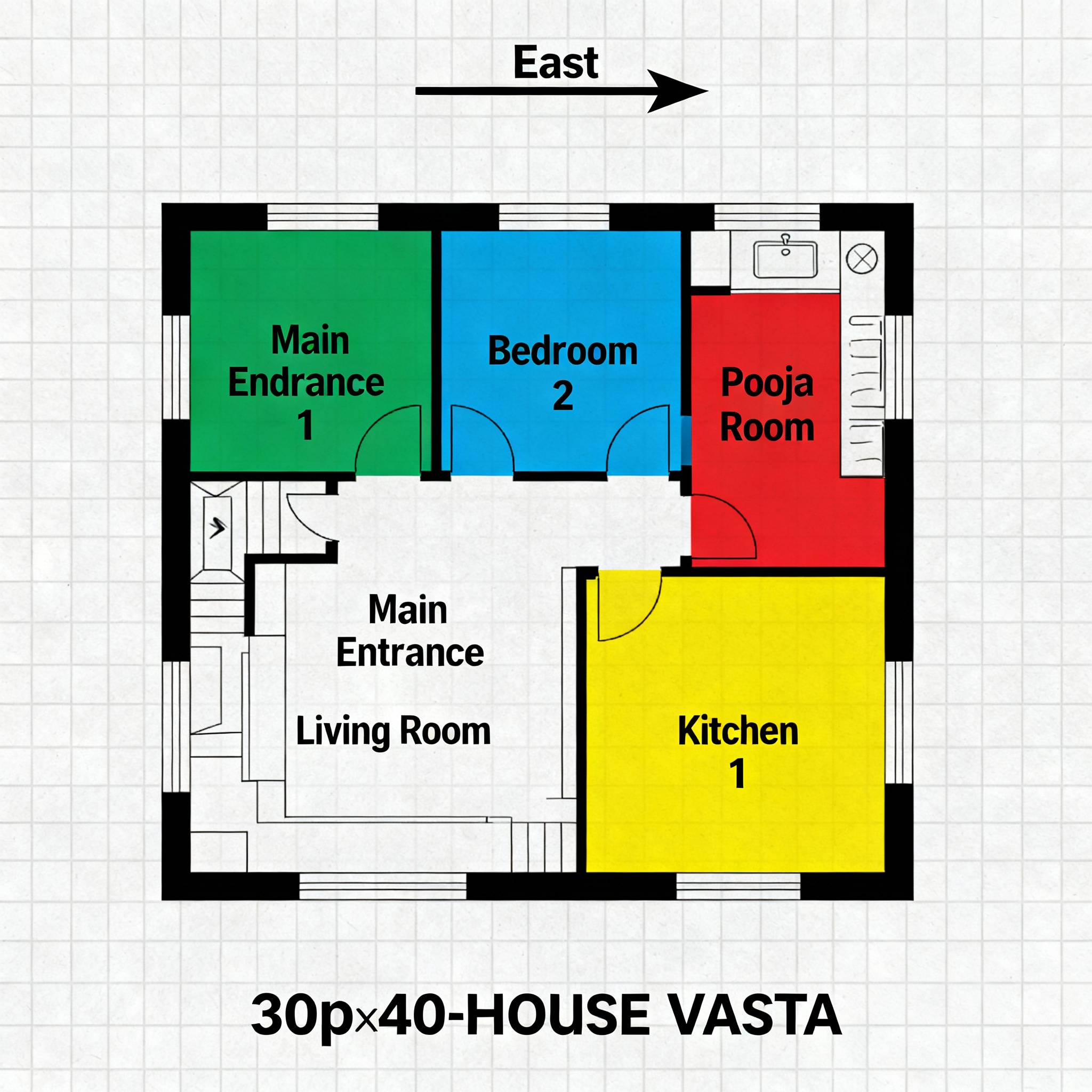 Your Simple Vastu Guide for East-Facing Houses and Peaceful Living