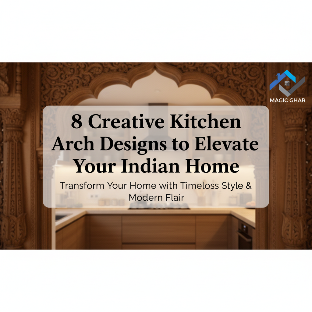 8 Creative Kitchen Arch Designs to Elevate Your Indian Home