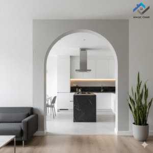Minimalist Flat Arch for Modern Homes