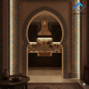 Moroccan-Inspired Arch