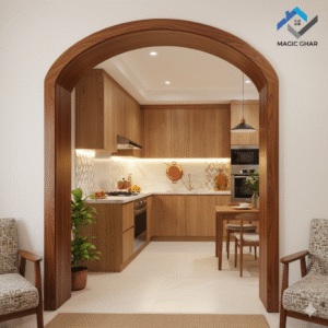 Wooden Frame Arch