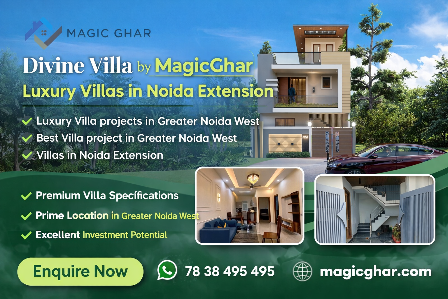 villa in noida extension
